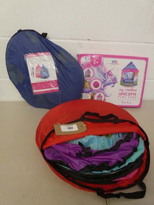 Lot Selection of tents and tunnels incl. My...