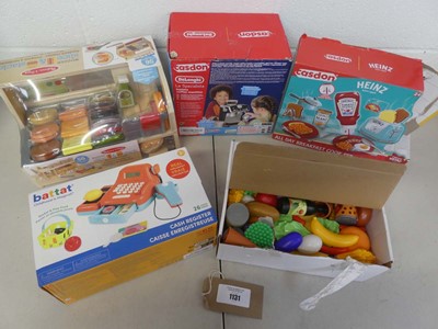 Lot Sealed Melissa & Doug wooden slice and stack...