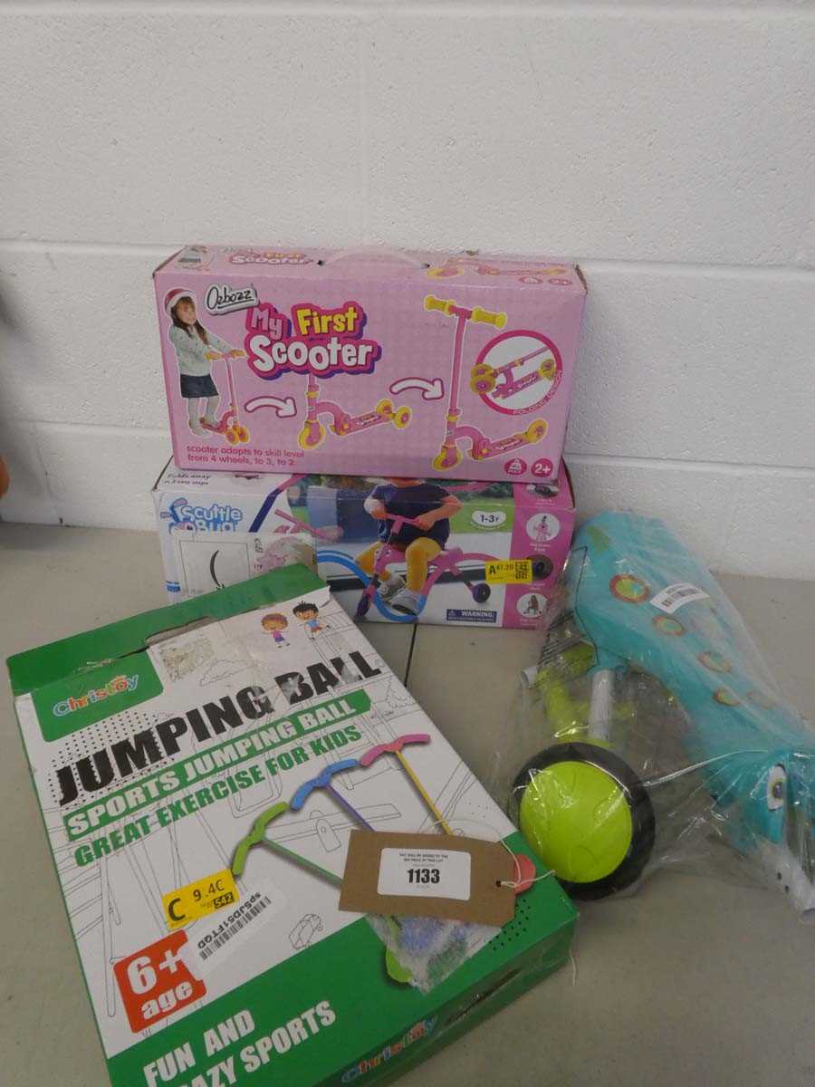 Lot Childrens outdoor toys incl. My First Scooter...