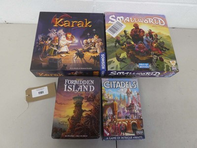 Lot Selection of board games incl. Small Worlds,...