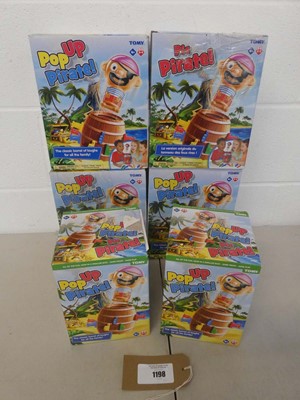 Lot Bag of 6 childrens Pop-Up Pirate games