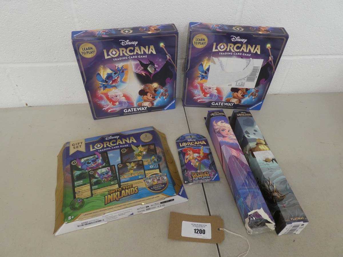 Lot Selection of Disney Lorcana items incl. 2...