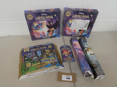 Lot Selection of Disney Lorcana items incl. 2...