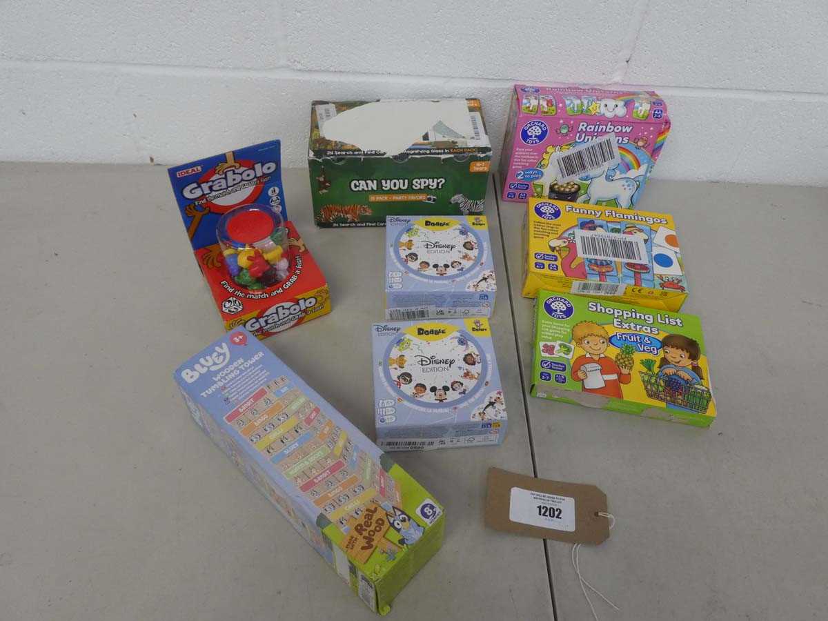 Lot Selection of toddler games incl. Can You Spy,...