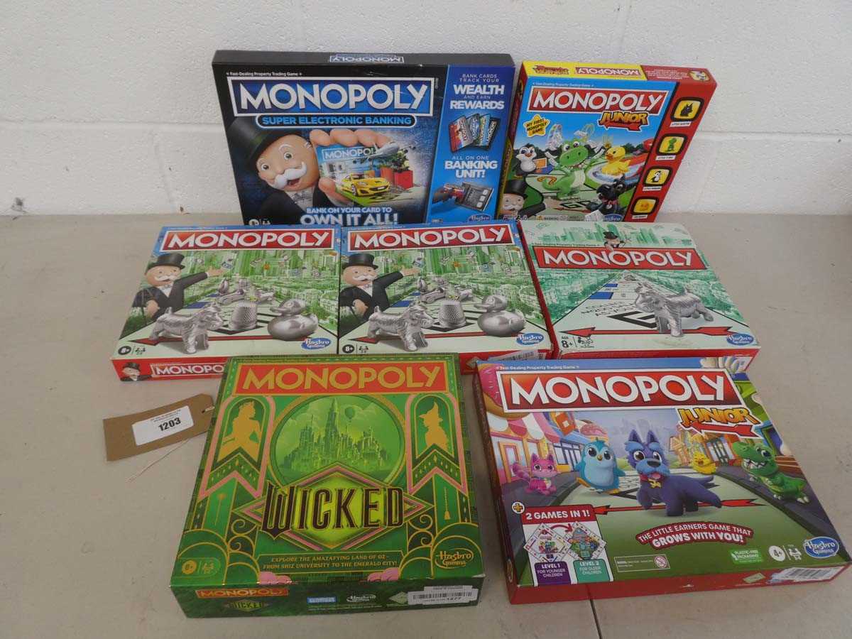 Lot Selection of Monopoly games incl. Monopoly...