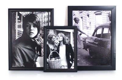 Lot 302 - A group of three photographic prints showing...