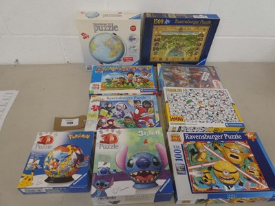 Lot Selection of puzzles incl. Ravensburger 3D map...