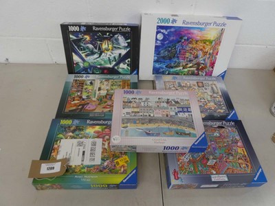 Lot Bag of Ravensburger puzzles incl. 2000 piece...