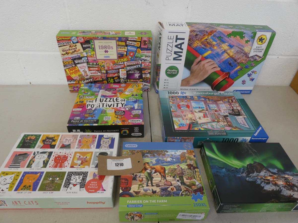 Lot Selection of puzzles incl. 1000 piece Sweet...