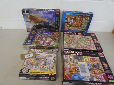 Lot Selection of puzzles incl. 1000 piece World of...