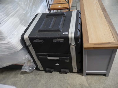 Lot 1402 - Black flight case