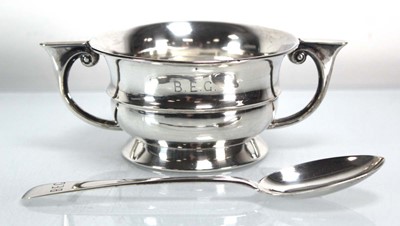Lot 310 - An early 20th century silver two handled...