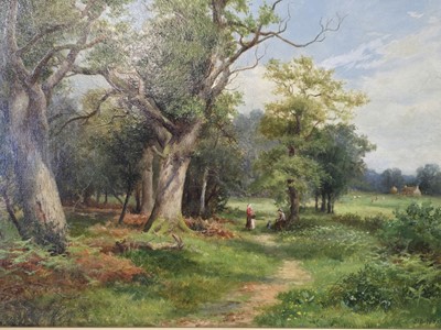 Lot 100 - John Bates Noel (1870-1927), 'Early Spring',...