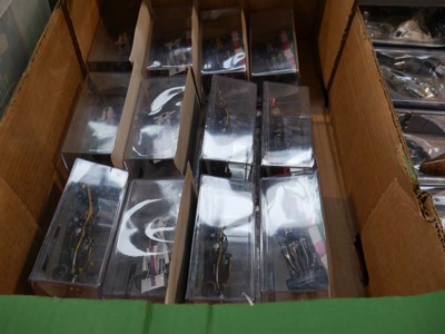 Lot 1486 - Crate containing various models incl. die cast...