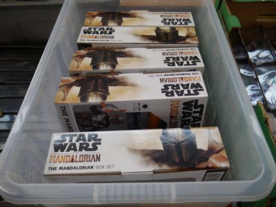 Lot 1488 - Crate containing Star Wars Mandalorian box sets