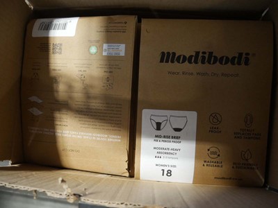 Lot 1500 - Box of Modibodi absorbent pants