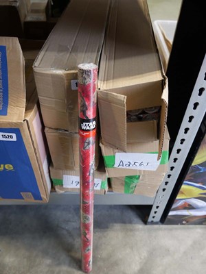 Lot 1519 - 6 boxes of Tesco Star Wars wrapping paper