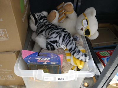 Lot 1563 - Crate containing Toy Story 2 collectible and...