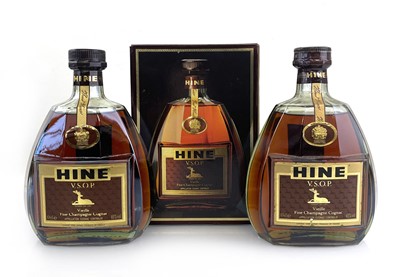 Lot 18 - 2 bottles of Hine VSOP Vieille Fine Champagne...