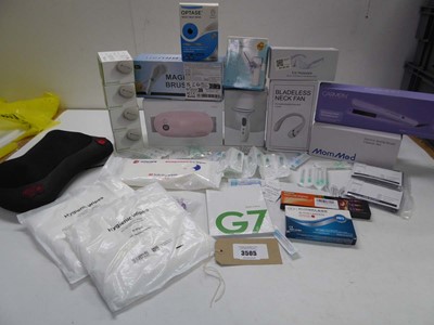 Lot 3505 - Dexcom G7, Optase moist heat mask, Neck beauty...