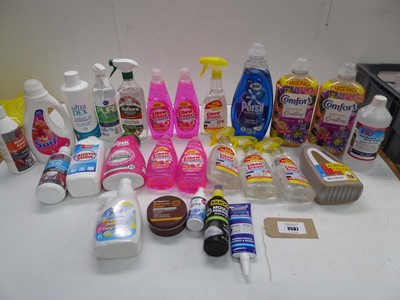 Lot 3507 - Laundry detergent, fabric conditioner, washing...