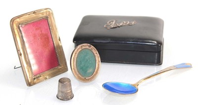 Lot 325 - A group of silver comprising a David Andersen...