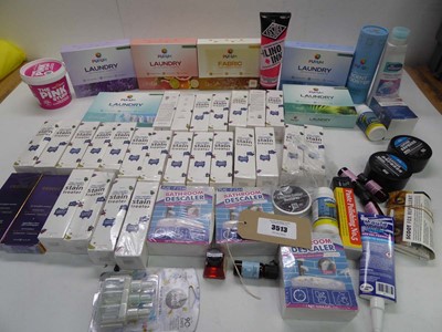 Lot 3513 - Laundry detergent & fabric softener sheets,...