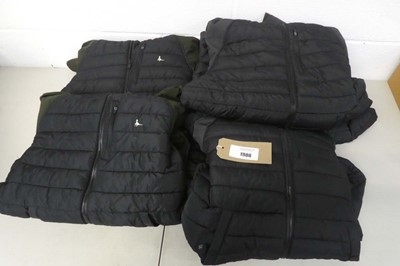 Lot 1273 - x5 men's Jack Wills media jackets.