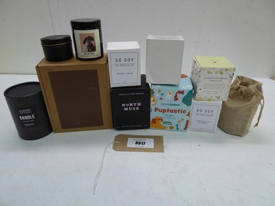 Lot 3517 - Selection of scented candles