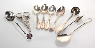 Lot 340 - A small group of Swedish silver comprising a...