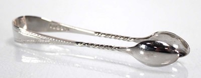 Lot 349 - A pair of Victorian silver sugar nips, maker...