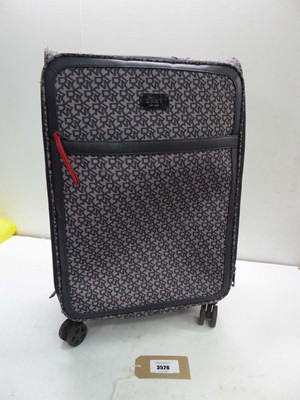 Lot 3526 - DKNY soft shell suitcase
