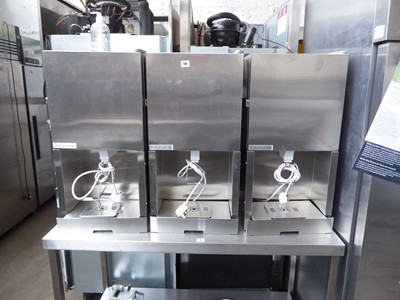 Lot 10 - 3 Autonumis LGC1 milk dispensing fridges