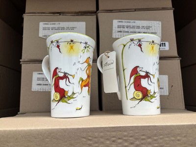Lot Approximately 54x Emma Dunne Mossycup Wood...