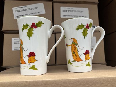 Lot Approximately 54x Emma Dunne Mossycup Wood...