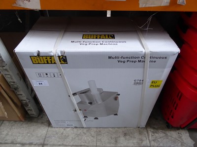 Lot 24 - Buffalo mutli function continuous veg prep...