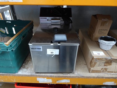 Lot 33 - Heittox bench top single basket fryer