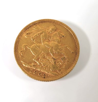 Lot 413 - An Edward VII full sovereign dated 1902