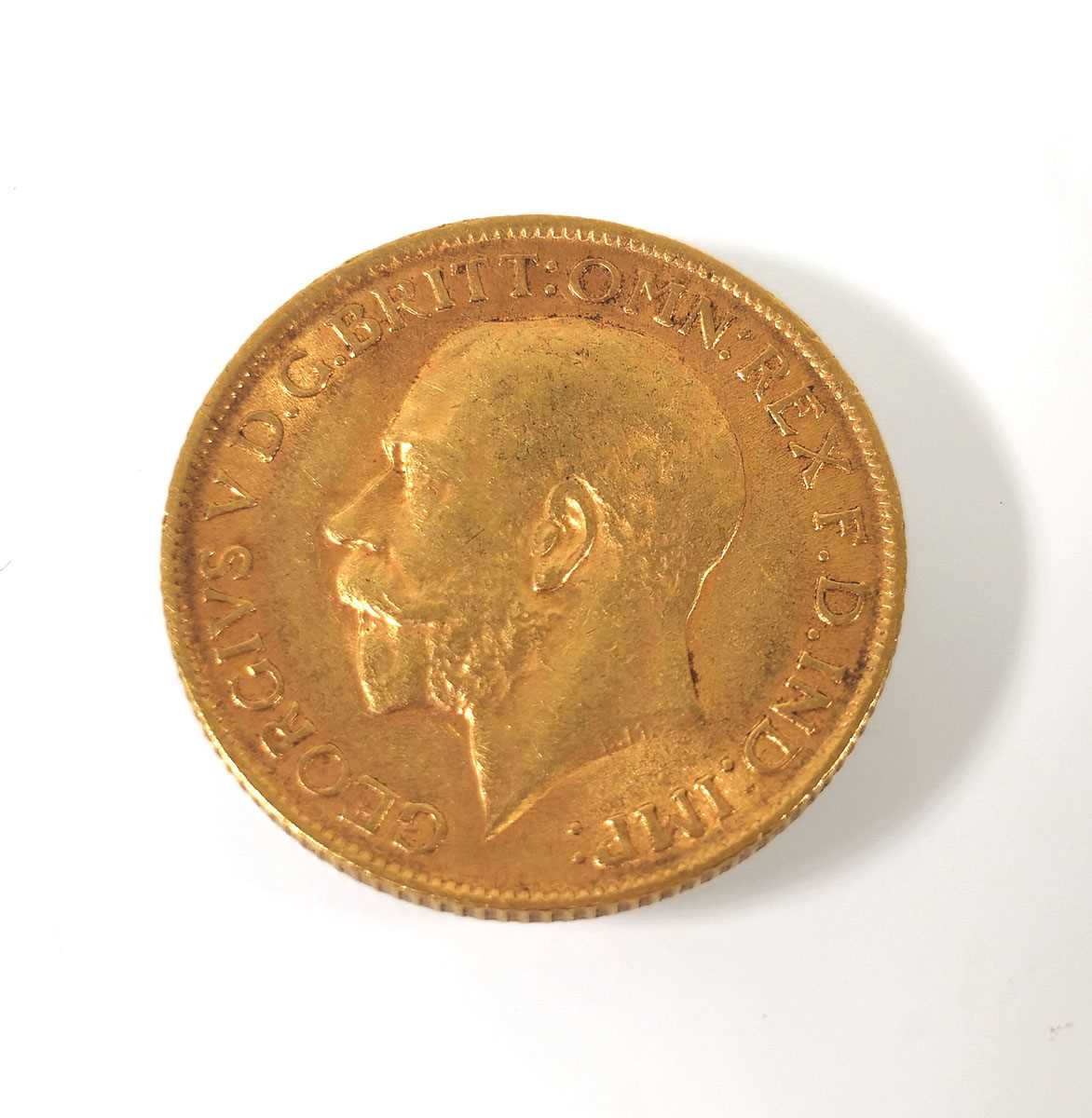 Lot 414 - A George V full sovereign dated 1911
