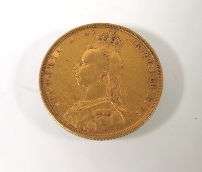 Lot 415 - A Queen Victoria full sovereign dated 1890