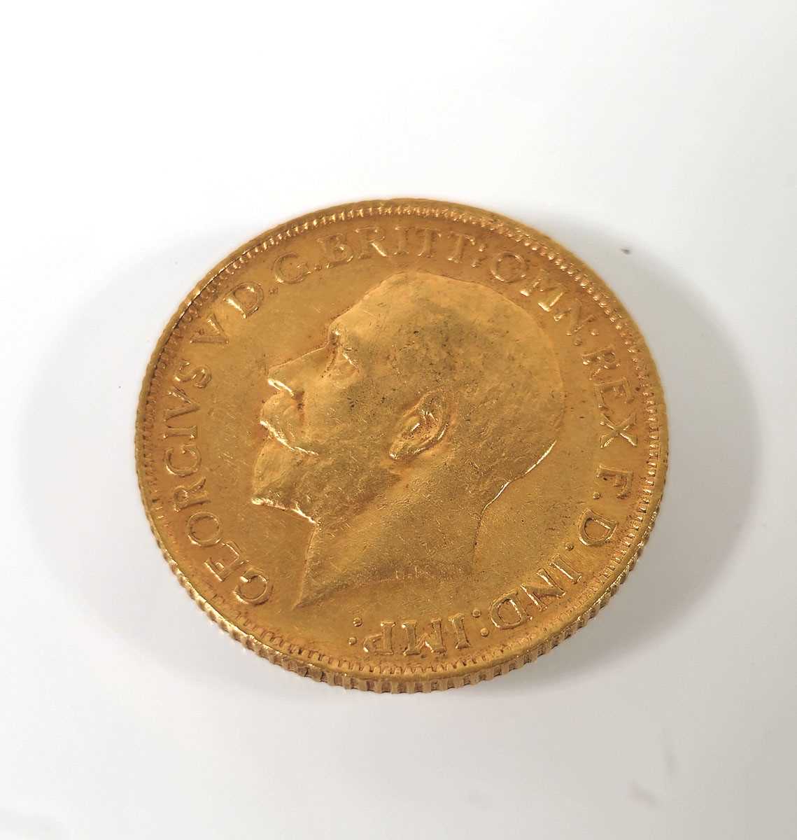 Lot 416 - A George V full sovereign dated 1912