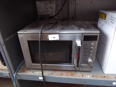 Lot 56 - 51cm commercial microwave oven *FAILED...