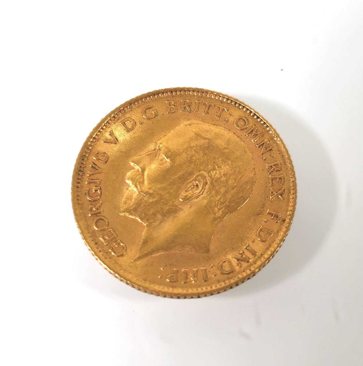 Lot 418 - A George V half sovereign dated 1913