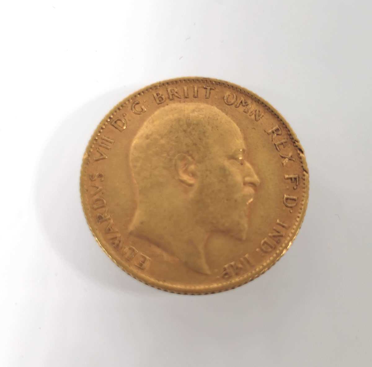 Lot 420 - An Edward VII half sovereign dated 1907