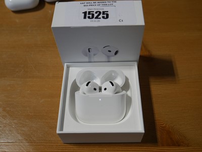 Lot 1733 - Apple Airpods 4, boxed with charging case