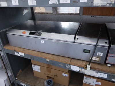 Lot 73 - 99cm refrigerated bench top coldwell