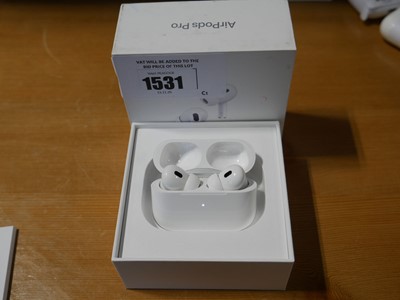 Lot 1738 - Apple Airpods Pro (2nd Generation), boxed with...