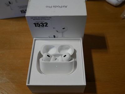 Lot 1739 - Apple Airpods Pro (2nd Generation), boxed with...