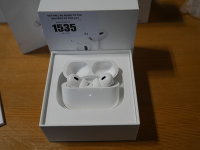 Lot 1740 - Apple Airpods Pro (2nd Generation), boxed with...