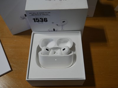 Lot 1741 - Apple Airpods Pro (2nd Generation), boxed with...